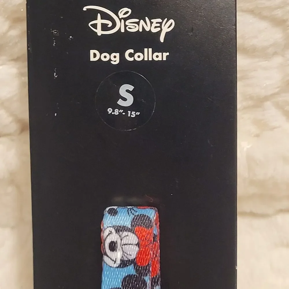 Disney Mickey Mouse and Friends Minnie Mouse Dog Collar Small 9.8-15 Inch New